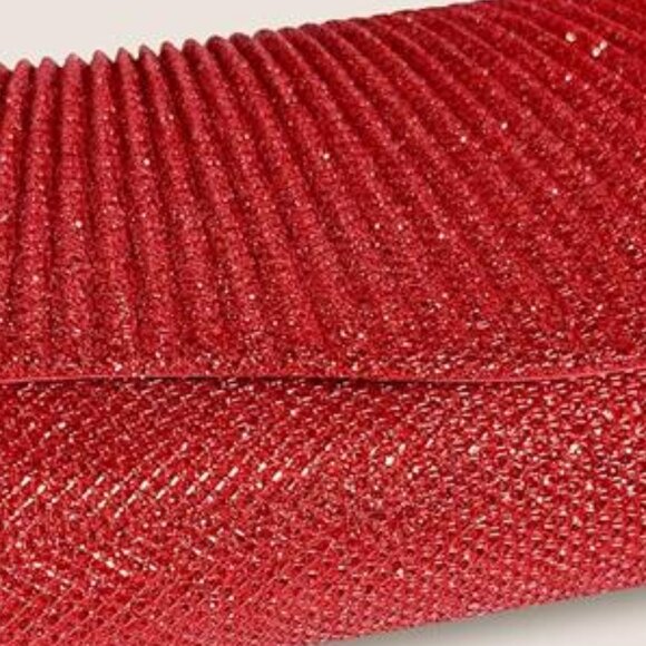 Sequin Clutch Purse Sparkly Envelope Evening Bag for Wedding, Parties, Brides - Picture 8 of 11